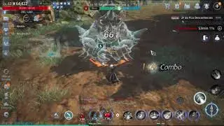 MIR4 ONLINE LANCEIRO SOLANDO BOSS TATU SOMBRIO