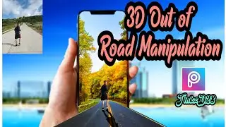 3D OUT OF ROAD MANIPULATION | PICSART 3D MANIPULATION | AMAZING PICSART 3D MANIPULATION EDITING |
