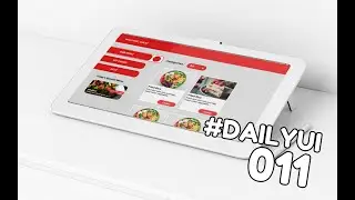 [Design] Restaurant App [DailyUI011] - Figma