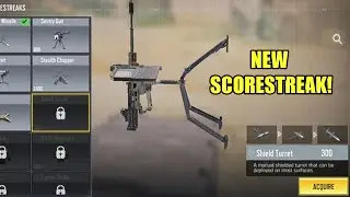 *NEW* SCORESTREAK SHIELDED TURRET IN CALL OF DUTY MOBILE!