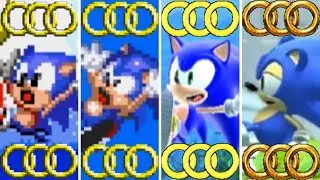 Evolution of Sonic Losing Rings (1991-2022)