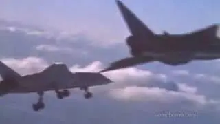 The Mach 2 British BAC TSR 2 fighter bomber