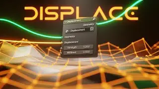 The *Right* way of Displacing Objects using GeoNodes in Blender