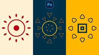 How to Duplicate Objects Around a Circle EASILY in Adobe Photoshop