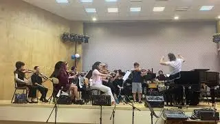 Filip Ralinov 10 years old, conductor G. Patrikov