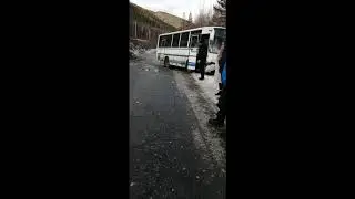 Дтп с автобусом   Нижнеангарск - Северобайкальск