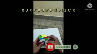 Aadi rockz speed cubing trick pll parity trick part-2  #trick#3*3#pll#