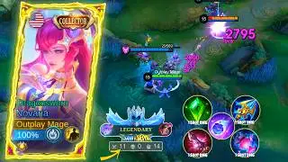 WTF DAMAGE!! NOVARIA ONE HIT DAMAGE NOVARIA BEST BUILD AND EMBLEM 2026 | MOBILE LEGENDS