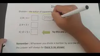 The Easiest Way To Learn Division For Beginners ( One Digit )
