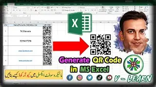 How to Create a QR Code in Excel | Create QR Codes FREE in Excel | Generate QR Code In Excel