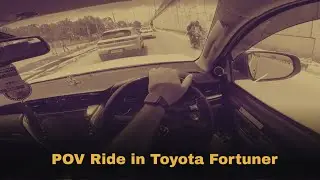 Heavy Traffic? Fortuner Still Glides | POV Drive in Bangalore