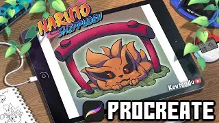 Kurama Art Timelapse - Naruto Shippuden