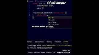 How to use javascript symbols to overwrite default iteration behavior