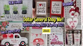 NEW DOLLAR GENERAL VALENTINES DAY 2021 DECOR & SPRING 2021 SHOP WITH ME STORE WALKTHROUGH