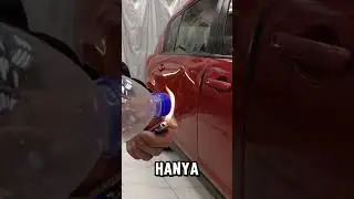 memperbaiki penyok hanya dengan botol‼️