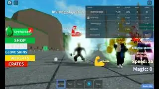 1 Billion strength with light weight! in [🔥2X LIFT!] Ultimate Lifting Simulator💪 (ROBLOX)