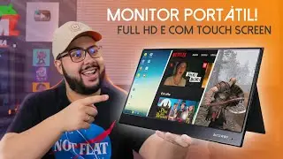 Blitzwolf PCM3 - This is Amazing! 😍 15'' Portable Monitor! Touch screen, HDR, FullHD + Stereo sound!