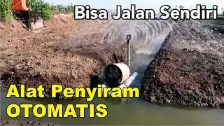 alat siram -OTOMATIS JALAN SENDIRI- mesin penyiram bawang merah