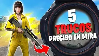 5 TRUCOS Y CONSEJOS para jugar "PRECISO EN MIRA" en CELULAR Free Fire 2024 (PARTE 2)