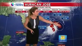 Huracán Irma Tras El Paso En El Caribe Puede Afectar En segunda Vez El Impacto De Huracán JOSE.