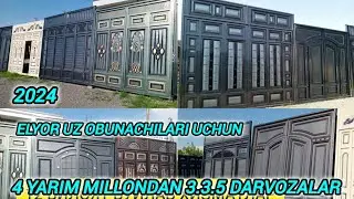 SIFATLI TEMIR DARVOZA KACHELA KRAVAT NARXLARI SAMARQAND V ISHTIXON TUMANI XALQOBOD MAHALLASIDA