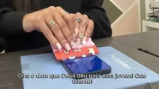 Olha o dom que Deus deu para essa jovem! Que talento!