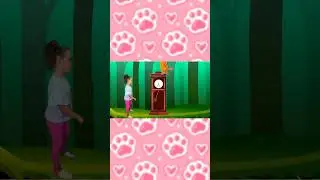 Hickory Dickory Dock -  Cat #shorts #baby #nurseryrhymes #toddlers #babysongs #kids #cat #catshorts