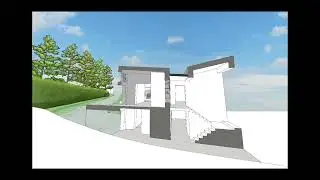 Rendering a section from SketchUp on Procreate