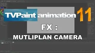 FX : Multiplane Camera using Library (TVPaint Animation 11 tutorial)