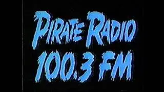 1989 Pirate Radio 100.3 FM Guns N' Roses $10,000 giveaway