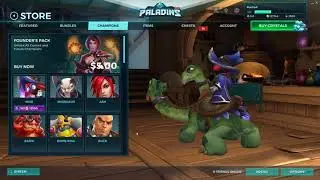 Paladins Loot chest opening