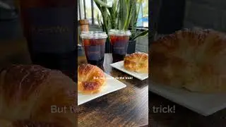 Something about ordering a croissant with your coffee always hits the spot! 🥐  #kahwa #croissant