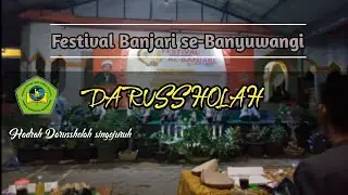 DARUSSHOLAH (junior) PP Darussholah singojuruh | festival albanjari Gembolo Jajag Banyuwangi 2019