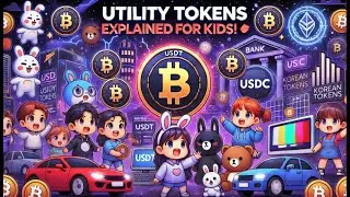 Utility Tokens Explained for Kids! 🚀