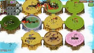 Defeating A 750k Army in Circle Empires Rivals