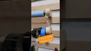 Easy to make towel rack for french cleats! 