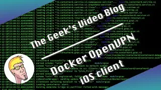 Docker-OpenVPN and iOS client tutorial