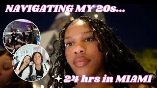 I SPENT 24 hrs in MIAMI w/ EHP LABS OXYSHRED | hotel tour, bts shoot, grwm