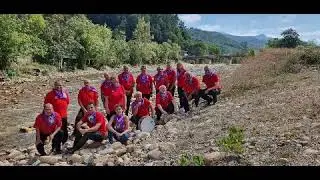 Interpretación del Chalaneru por la Banda de Acordeones de Villoria