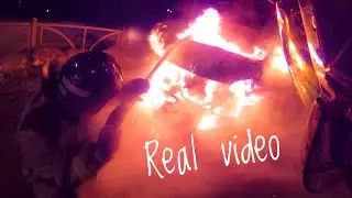 #83. ГАЗель загорелась на ходу. / The gazelle caught fire on the move.