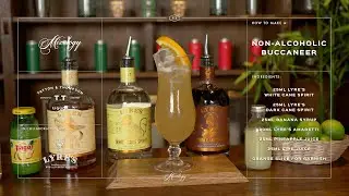 How To Make A Non-Alcoholic Buccaneer | Cocktail Masterclass Drinks Recipe | Vegan Friendly