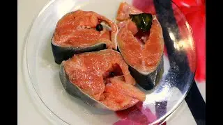 How to Pickle Pink Salmon in Brine. Delicious salted pink salmon at home