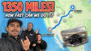 Riding From Sturgis to Los Angeles in 1 Day? | Day 11 - Vlog 271