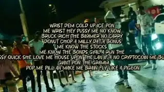 Plazmic ft Exhu Yasuke - Charge [Ver O] (Lyric Video) [Skinny Biggie Album] Prod by 9Mill