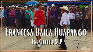 Francesa bailando el Son Solito en Xilitla SLP (huapango huasteco)