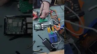 #FTM-400XD ,Use Multimeter adjust MDMVM repeater Modem TXLevel to 9.6K （M0LLC）