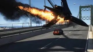 GTA 5 -- THE. BEST. EMERGENCY. LANDING. PLANE. CRASHES. EVER (PART 1)