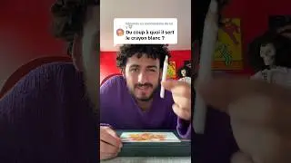 À quoi sert le crayon blanc ?