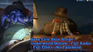 Bane Elite Underworld Outlaw Skin Script | Full Effect&Audio | No Password