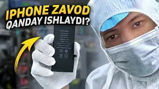 iPhone zavod qanday ishlaydi?
